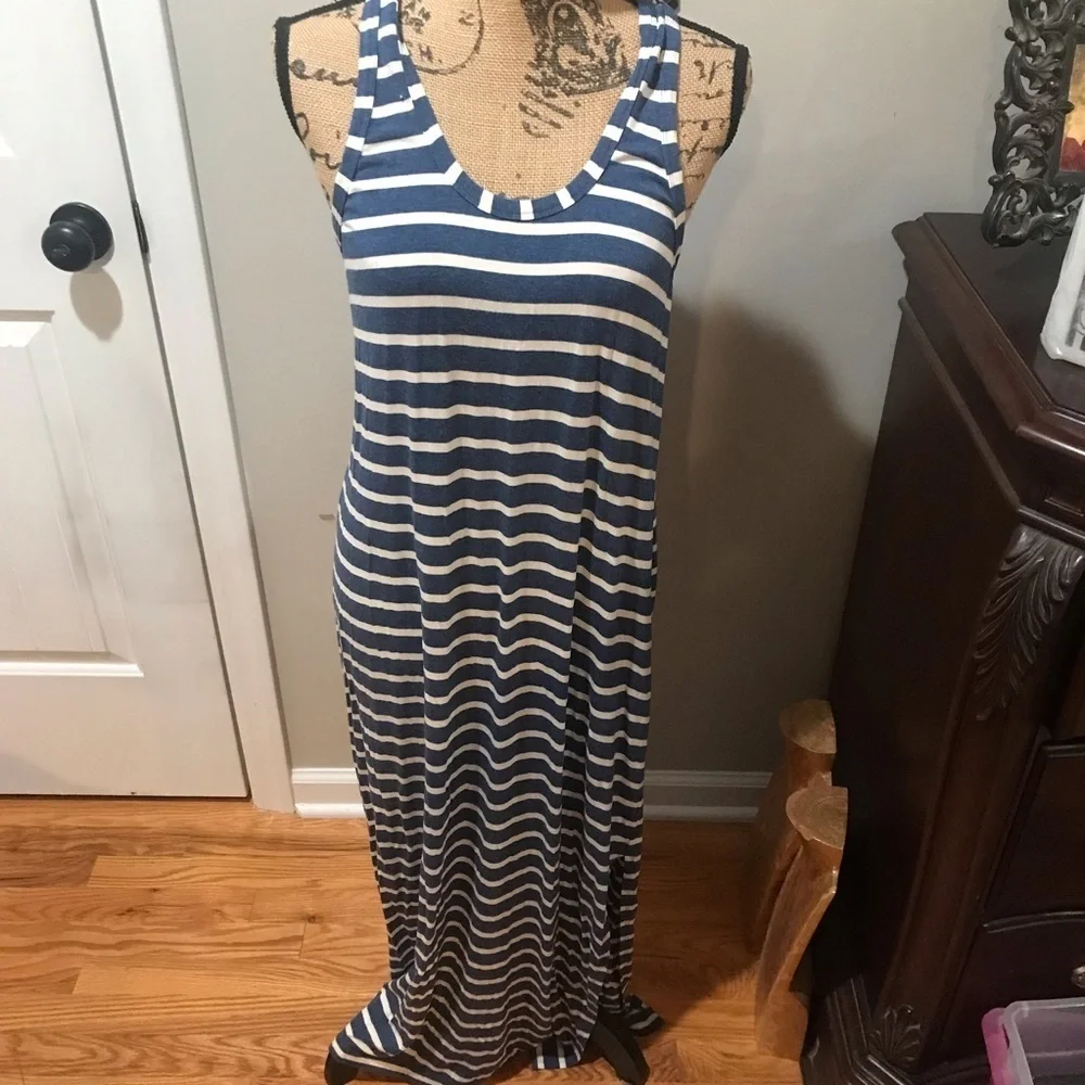 ⚓️J CREW Racerback Maxi Dress